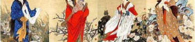 中国四大美女图片 画像,西施、貂蝉、王昭君、杨玉环的美丽传奇